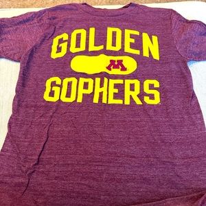 Set of 2 - university of Minnesota tshirts size Medium